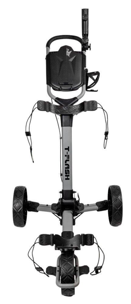 Axglo TriLite T-Flash carbon decor carrello manuale, grigio/nero
