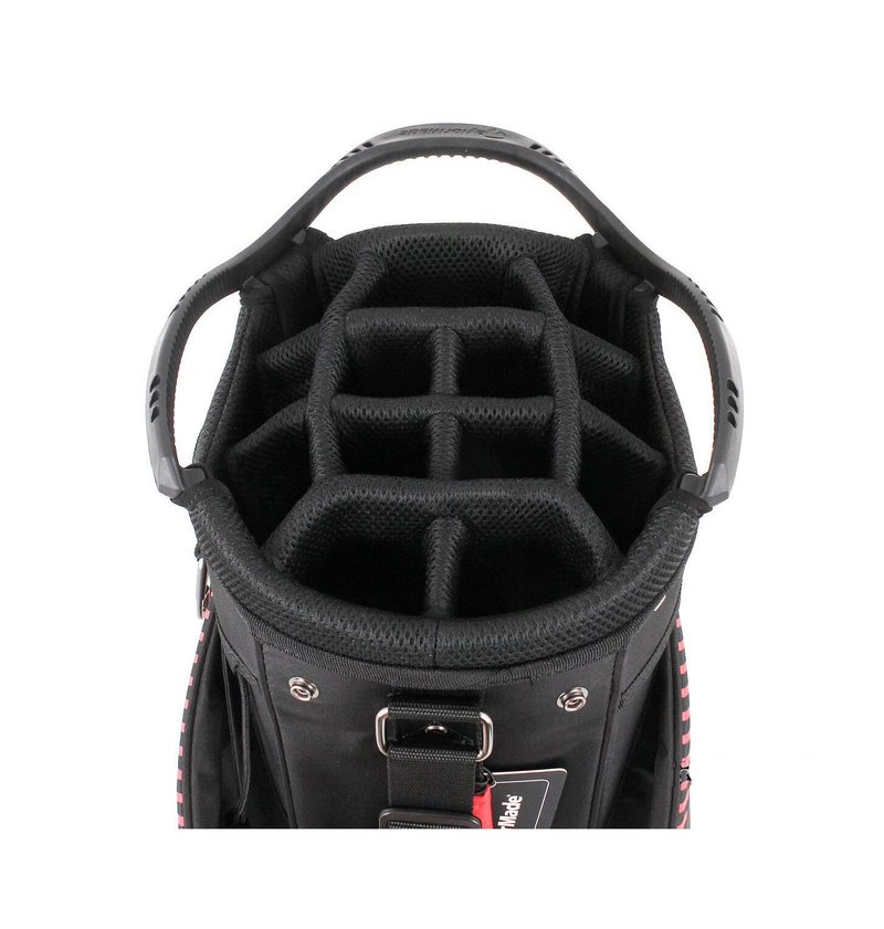 TaylorMade RBZ 2.0 cart bag, nero/rosso
