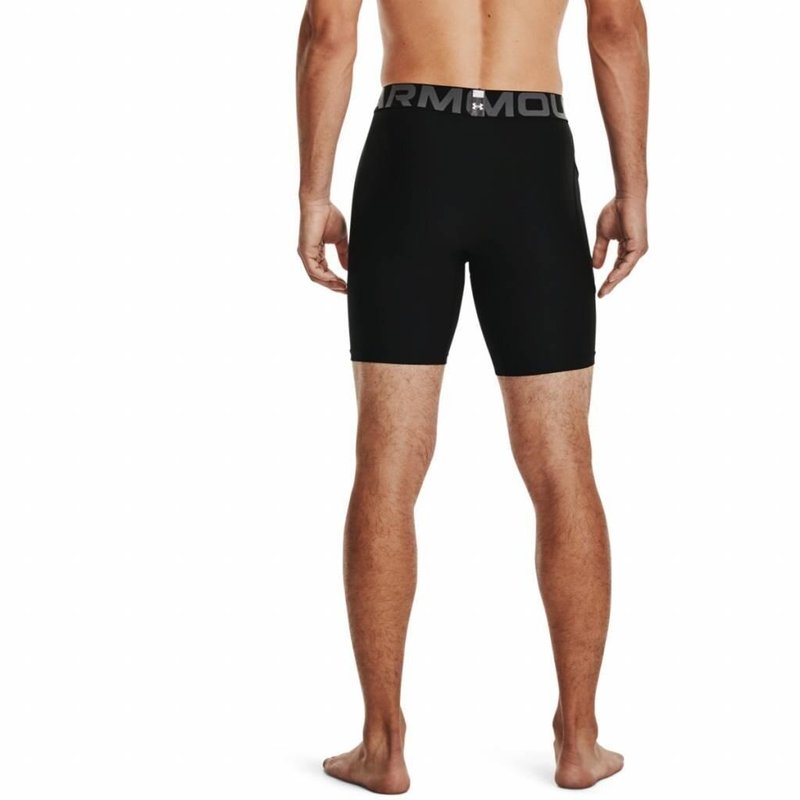 Under Armour HeatGear Shorts boxer da uomo in compressione, nero
