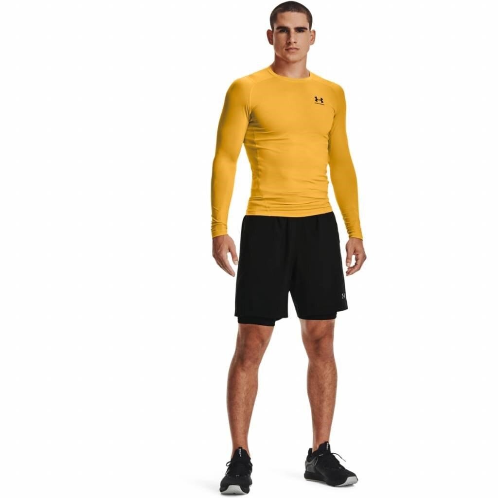 Under Armour HeatGear Shorts boxer da uomo in compressione, nero
