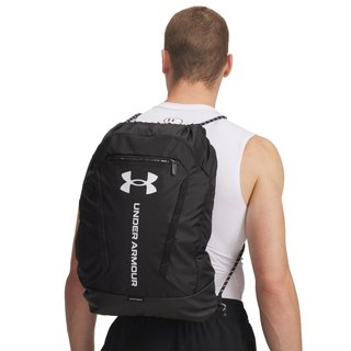 Under Armour Hustle Sackpack zaino, nero