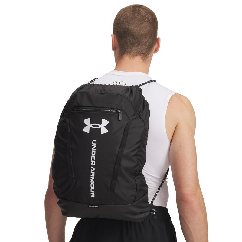 Under Armour Hustle Sackpack zaino, nero