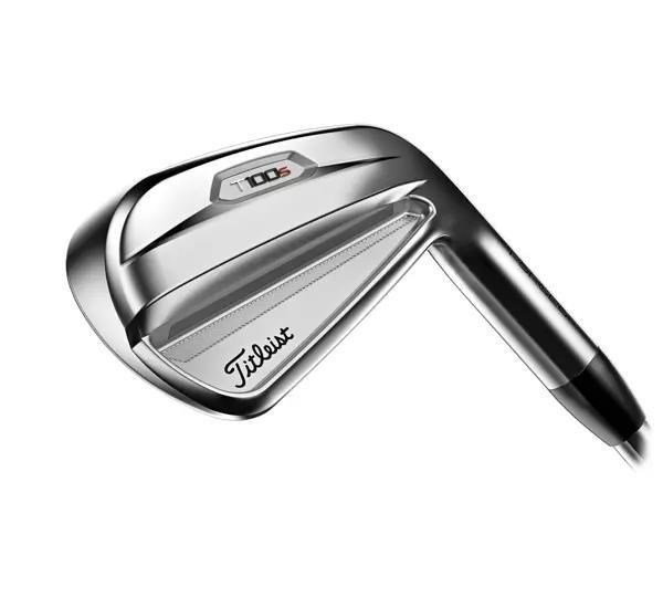 Ferri da golf con shaft in acciaio e grip neri