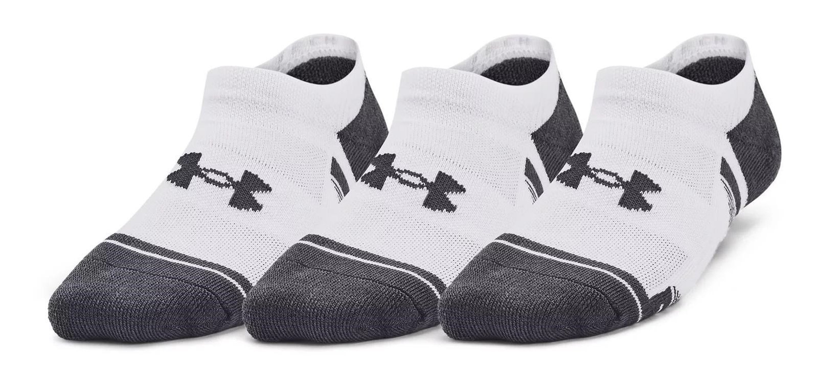 Under Armour Y Performance Tech calzini junior (3 paia), bianchi