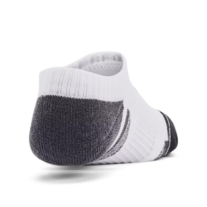 Under Armour Y Performance Tech calzini junior (3 paia), bianchi