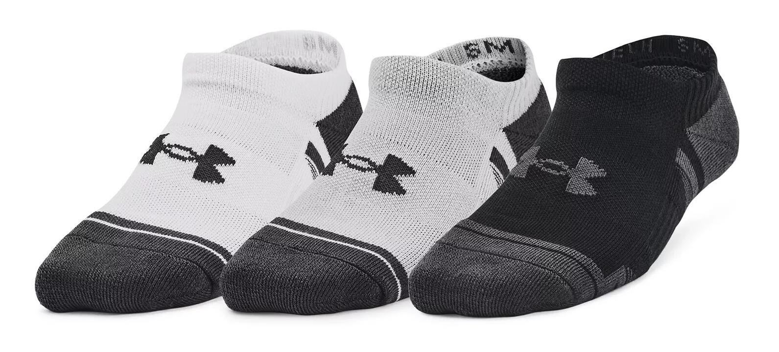 Under Armour Y Performance Tech calzini junior (3 paia), mod gray