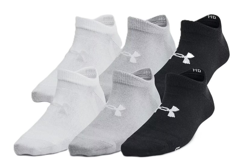 Under Armour Yth Essential No Show junior calzini (6 paia), mix