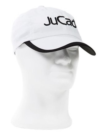 JuCad Soft cap unisex cappellino, bianco