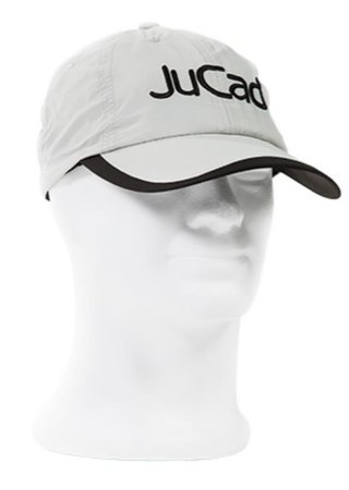 JuCad Soft cap unisex cappellino, grigio