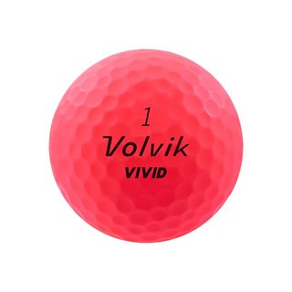 Volvik VIVID palline da golf, rosa