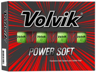 Volvik POWER Soft palline da golf, verdi
