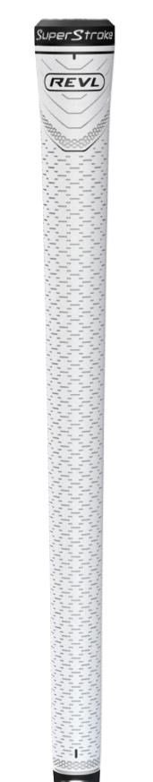 Superstroke REVL Player Club grip, bianco/nero, undersize