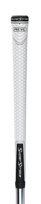 Superstroke REVL Player Club grip, bianco/nero, undersize