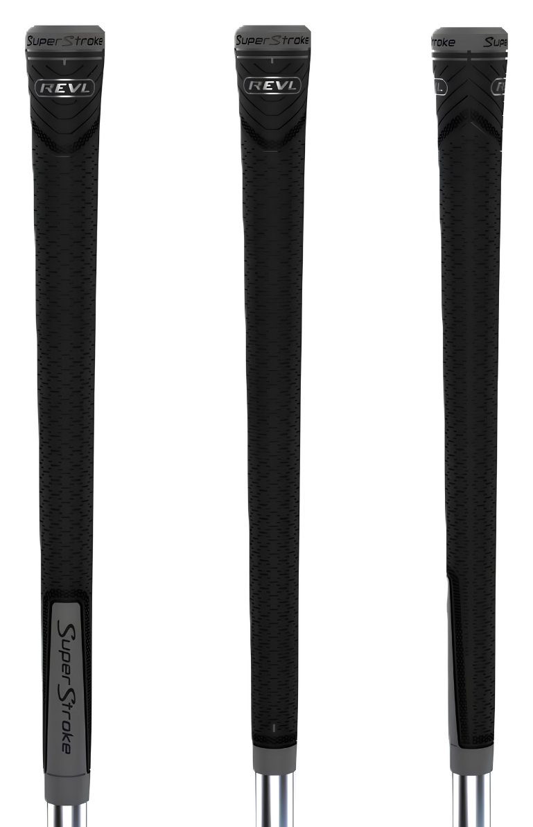 Super Stroke Superstroke REVL Player Club grip, nero/grigio, STANDARD