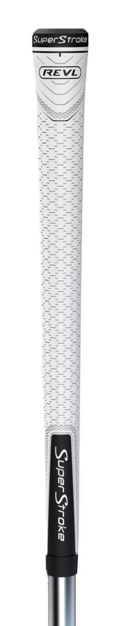 Super Stroke Superstroke REVL Player Club grip, bianco/nero, STANDARD