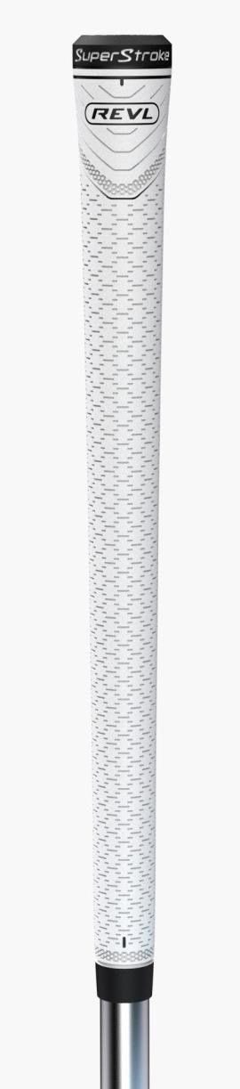 Super Stroke Superstroke REVL Player Club grip, bianco/nero, STANDARD