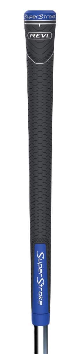 Super Stroke Superstroke REVL Player Club grip, grigio/blu, STANDARD