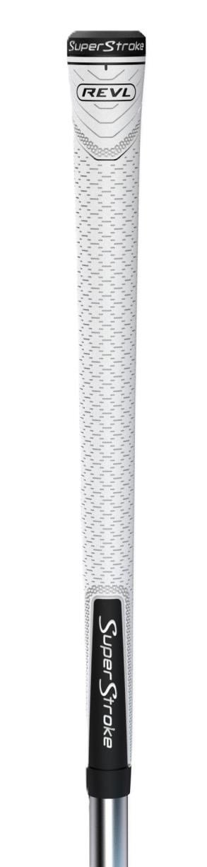 Super Stroke Superstroke REVL Player Club grip, bianco/nero, MIDSIZE