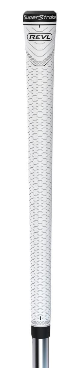 Super Stroke Superstroke REVL Player Club grip, bianco/nero, MIDSIZE