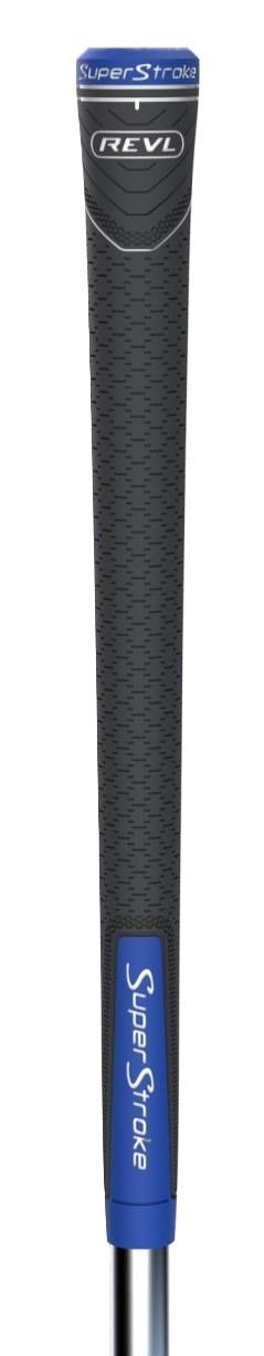 Super Stroke Superstroke REVL Player Club grip, grigio/blu, MIDSIZE