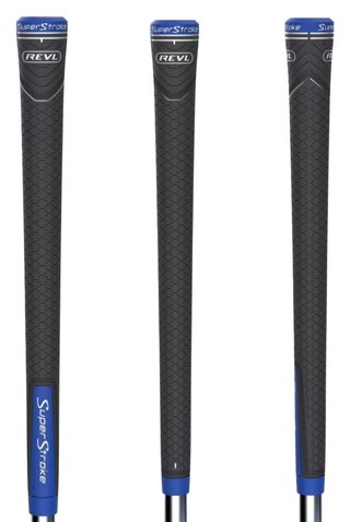 Super Stroke Superstroke REVL Player Club grip, grigio/blu, MIDSIZE