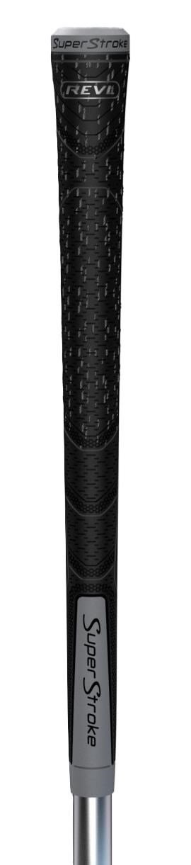 Super Stroke Superstroke REVL Element grip per club, nero/grigio, STANDARD
