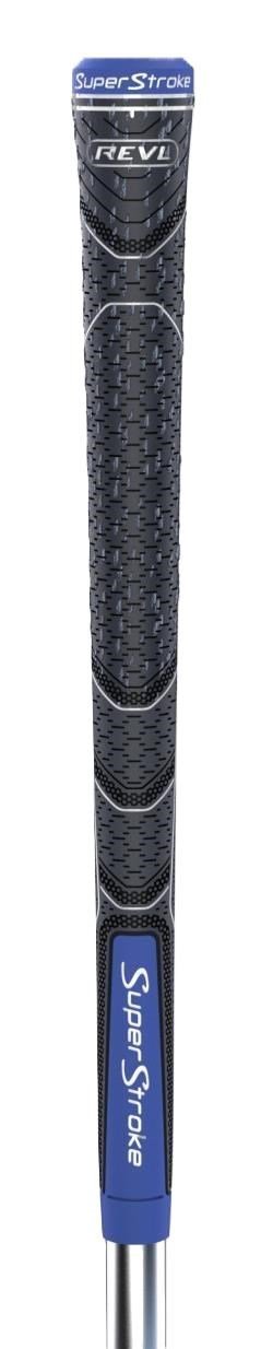 Super Stroke Superstroke REVL Element grip per club, grigio/blu, STANDARD