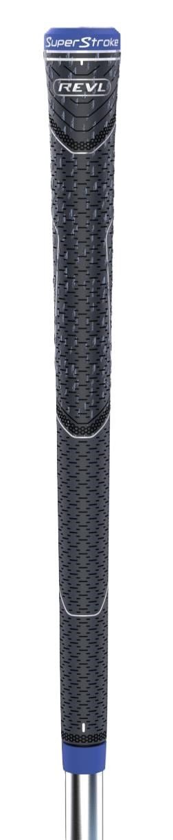 Super Stroke Superstroke REVL Element grip per club, grigio/blu, STANDARD