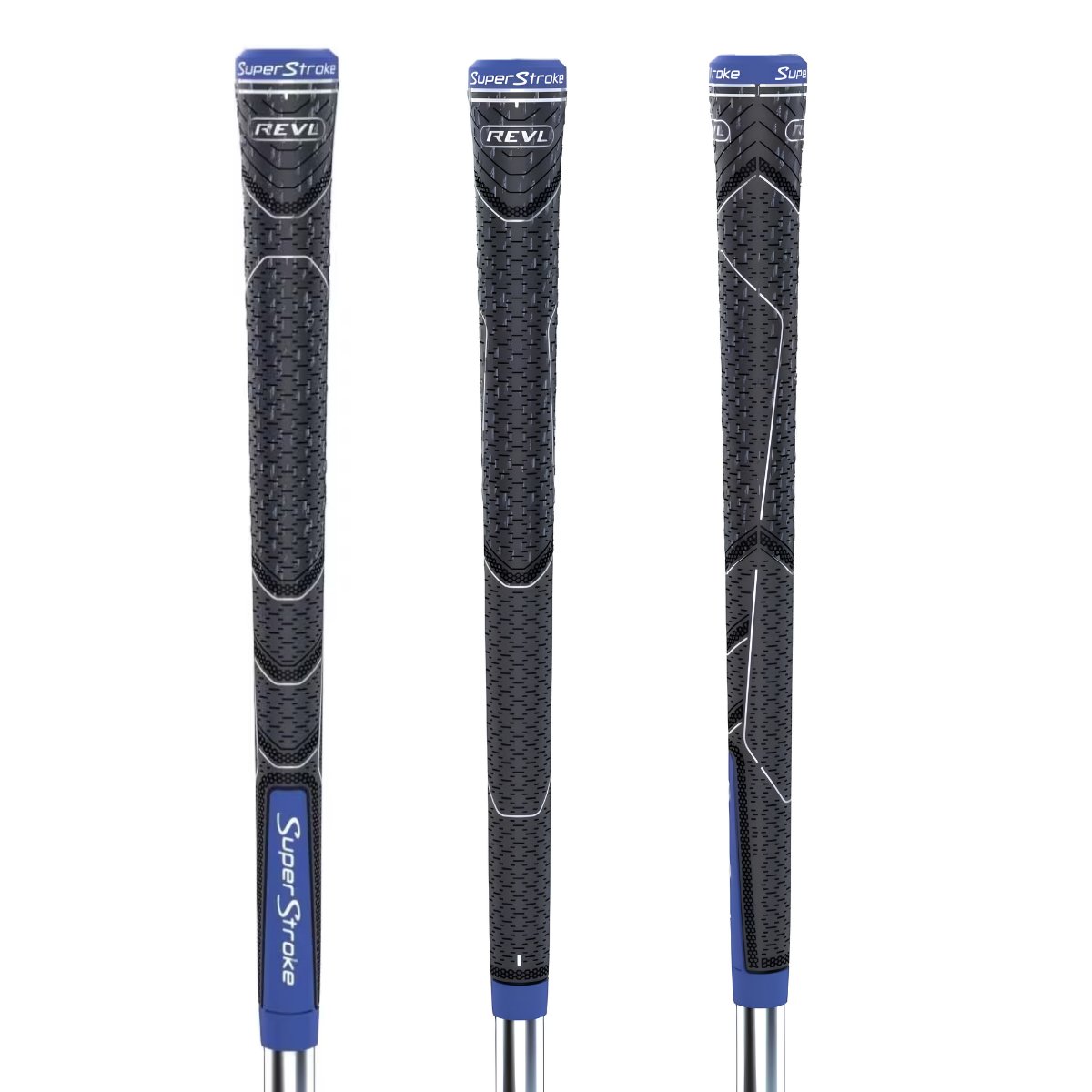 Super Stroke Superstroke REVL Element grip per club, grigio/blu, STANDARD