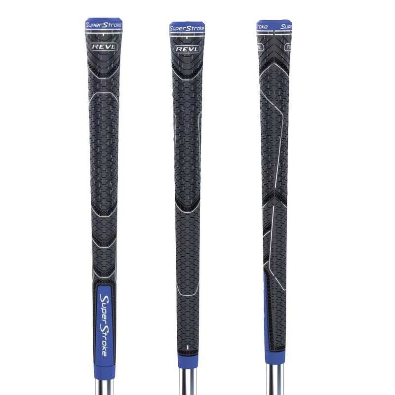 Super Stroke Superstroke REVL Element grip per club, grigio/blu, STANDARD