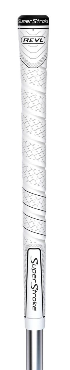 Super Stroke Superstroke REVL Comfort Club grip, STANDARD, bianco