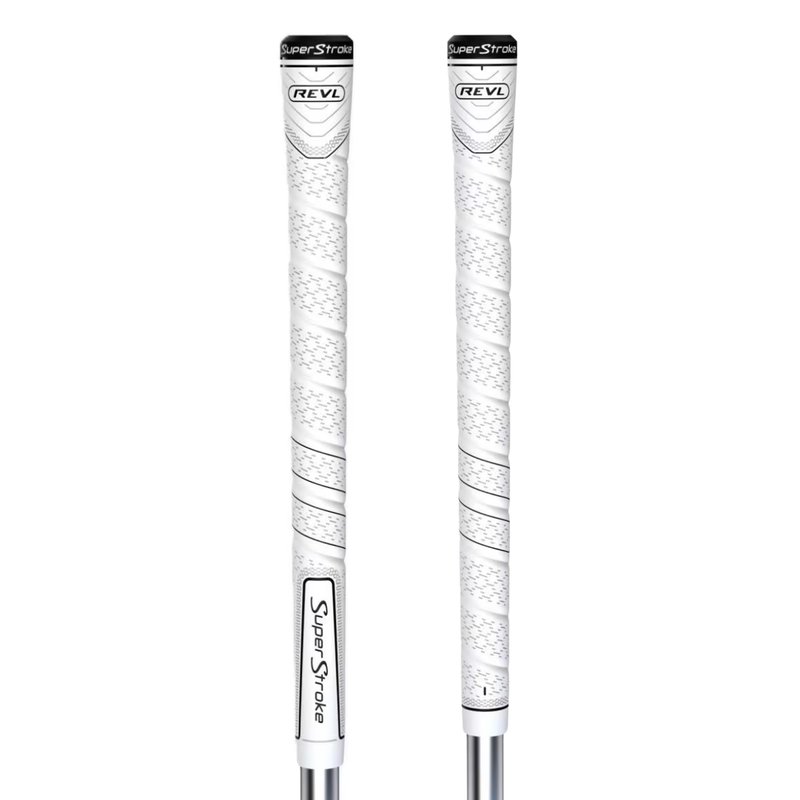 Super Stroke Superstroke REVL Comfort Club grip, STANDARD, bianco