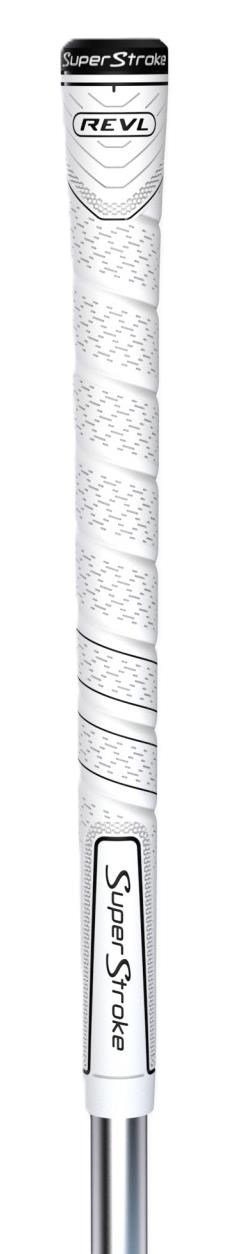 Super Stroke Superstroke REVL Comfort Club grip MIDSIZE, bianco