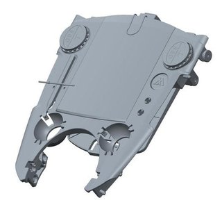 Big Max SPARE PART - Scorecard Holder per Blade IP, nero
