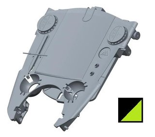 Big Max Scorecard Holder per Blade IP, nero/lime