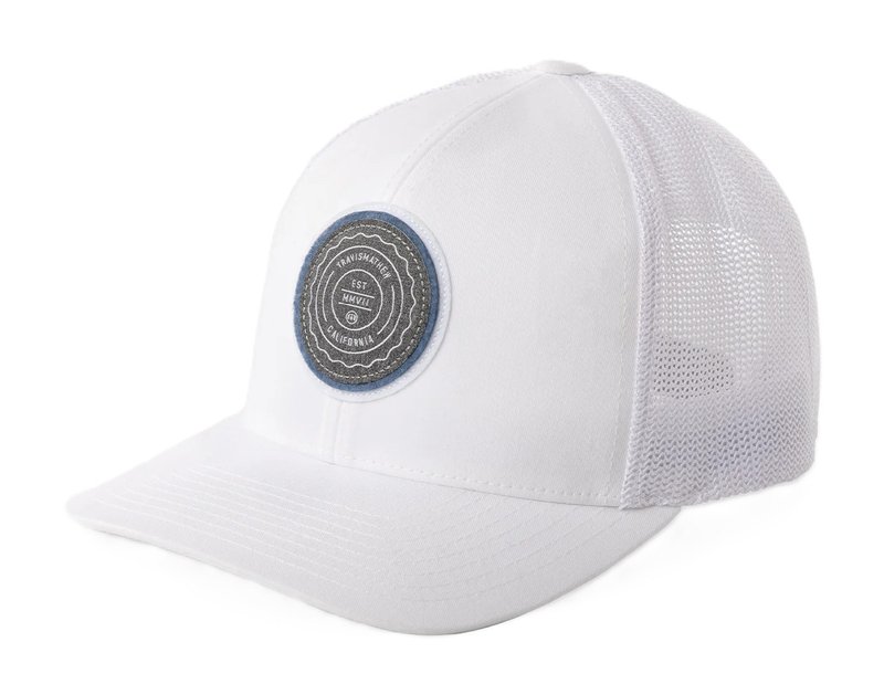 Travis Mathew The Patch cappellino da uomo, bianco