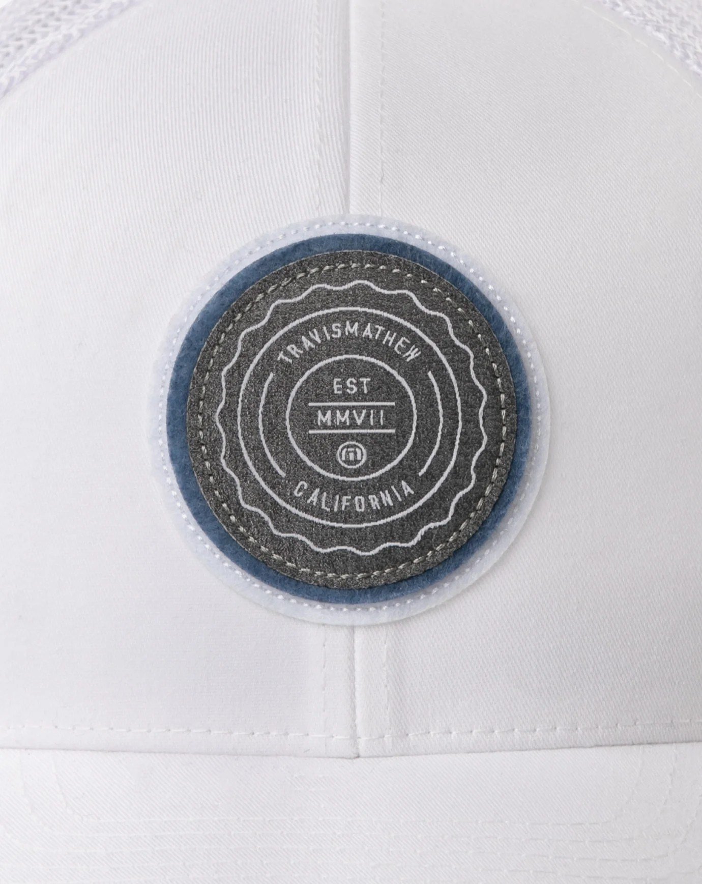 Travis Mathew The Patch cappellino da uomo, bianco