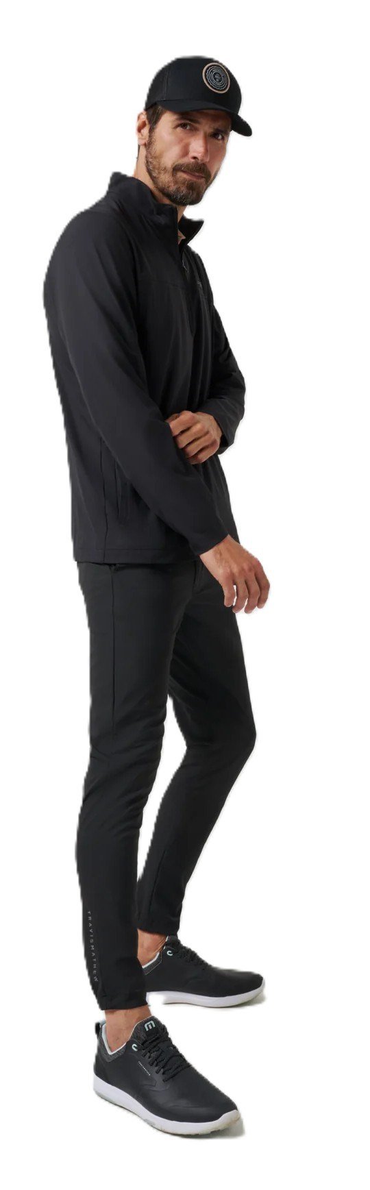 Travis Mathew Open To Close Jogger pantaloni da uomo, nero