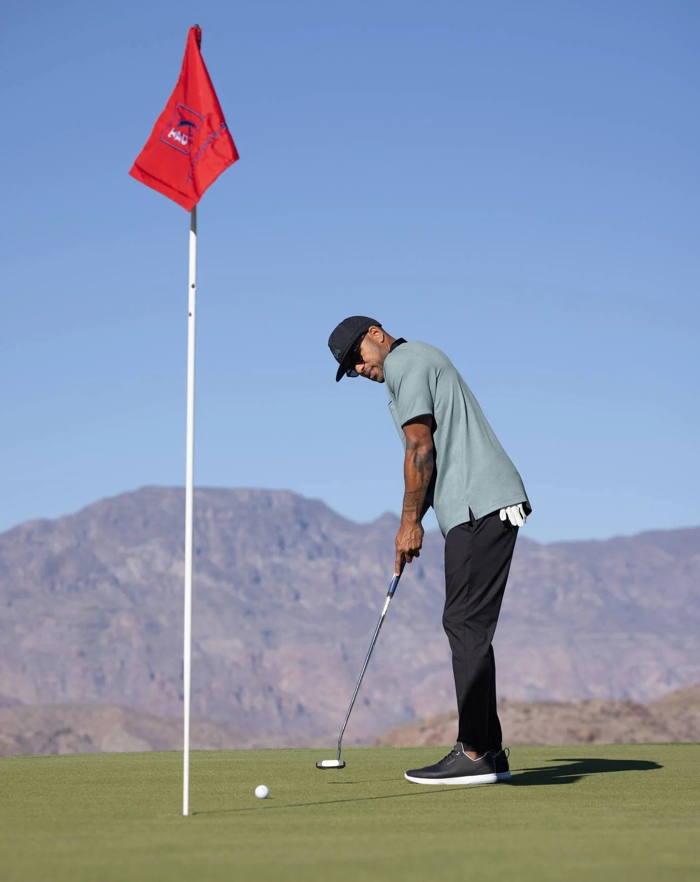 Travis Mathew Open To Close Jogger pantaloni da uomo, nero