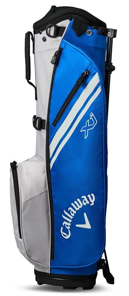 Callaway XJ-1 5PC set da golf junior, grafite, + stand bag, blu/bianco