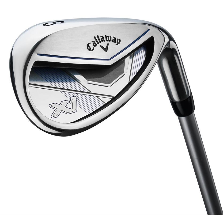 Callaway XJ-1 5PC set da golf junior, grafite, + stand bag, blu/bianco