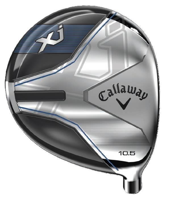 Callaway XJ-2 7PC set da golf junior, grafite, + stand bag, blu/bianco