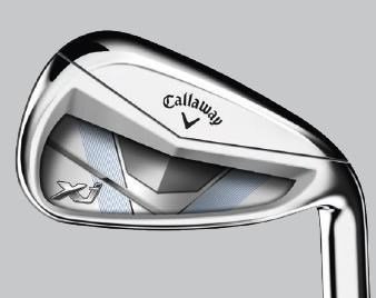 Callaway XJ-2 7PC set da golf junior, grafite, + stand bag, blu/bianco