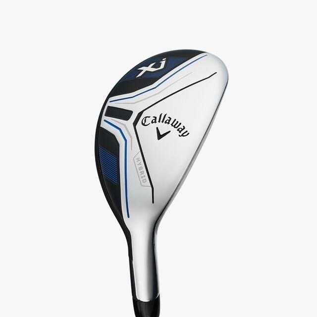 Callaway XJ-3 8PC set golf junior, grafite, +stand bag, blu/bianco