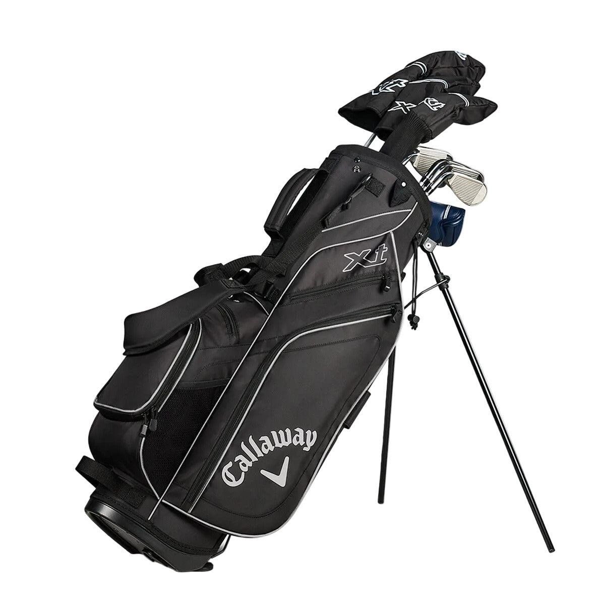 Callaway XT 26 11PC set da golf junior, grafite/acciaio, + stand bag, nero