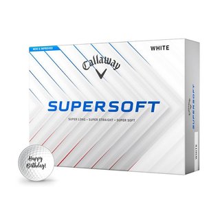 Callaway Supersoft HAPPY BIRTHDAY palline da golf