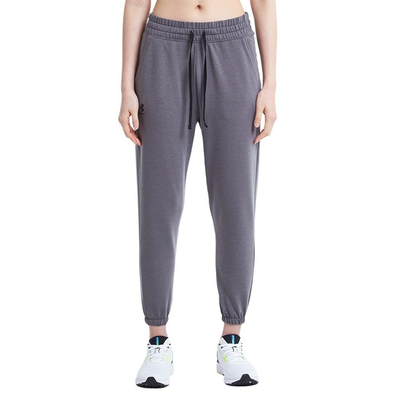 Under Armour Rival Terry Jogger pantaloni da donna, grigio