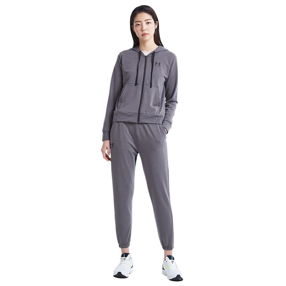 Under Armour Rival Terry Jogger pantaloni da donna, grigio