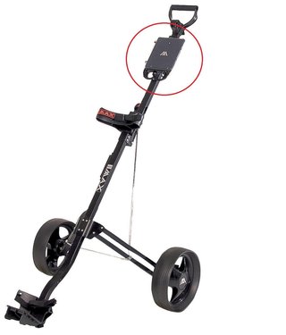 Big Max SPARE PART - Big Max Basic Scorecard Holder accessorio per carrello, nero