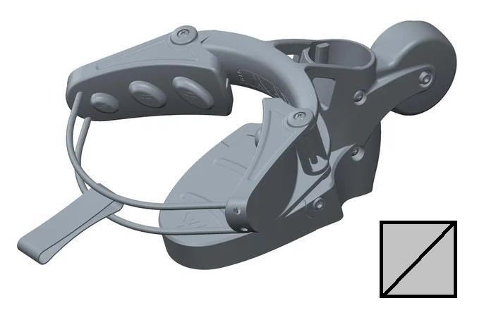 Big Max SPARE PART - Big Max IQ+ Lower Bag Holder, grigio